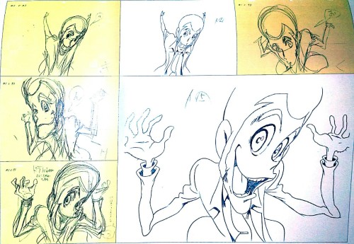 lupincentral:  amightyfinewoman:  ((Art of Woman Called Fujiko Mine is basically lots and lots of Lupin reaction sketches and I am okay with this.))  Probably my favourite thing about this spin-off series. I’d love to get my hands on this art book someday