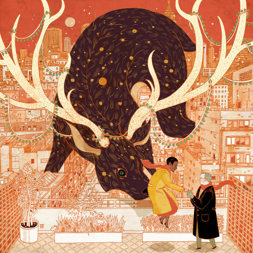 victongai:A Happy Nortons Holiday!Victo Ngai“The Sighting, The Search, The Meeting: A Romance&