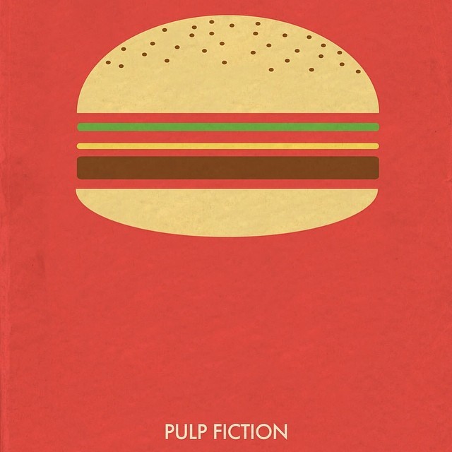 Minimalist movie prints available at kujishop.co.uk 🍔