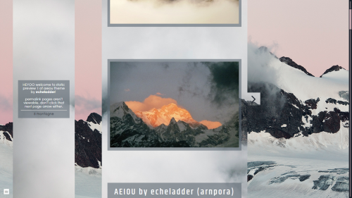 THEME 7 - AEIOU By Echeladder (arnpora)