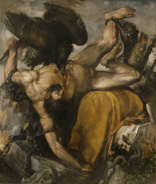 Titian, Sisyphus, Tityus, 1548-1549