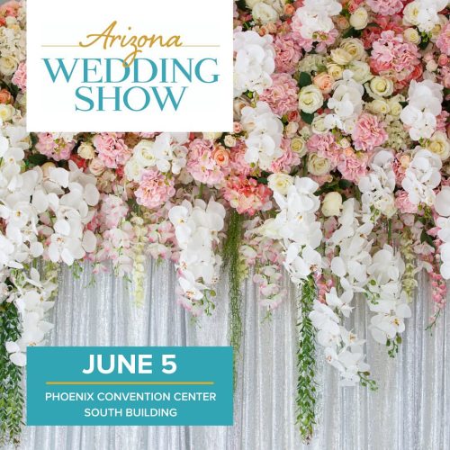 The Arizona Wedding Show is ONE MONTH AWAY! Getting married or just love planning great events? This is the show to come to! There are fashion shows, great prizes, unique vendors, workshops, inspiration and more! Register online early and save $. See...