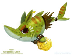 cryptid-creations:  #2518. Goblin Shark -