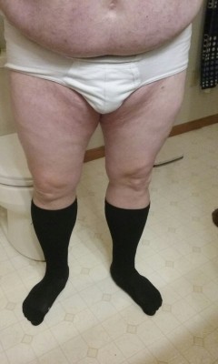 behrneked69:  A couple of more pics, showing the socks better. 