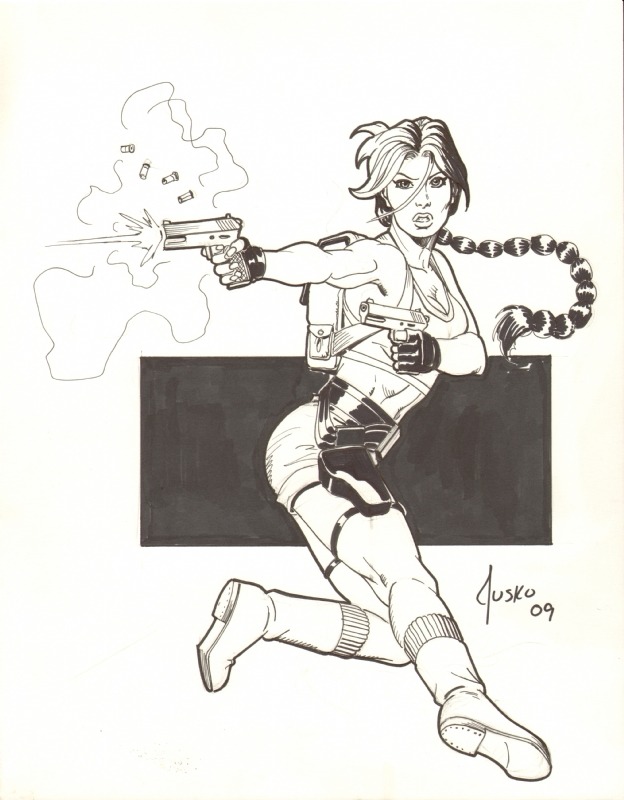 comicbookwomen:  Lara Croft-Joe Jusko
