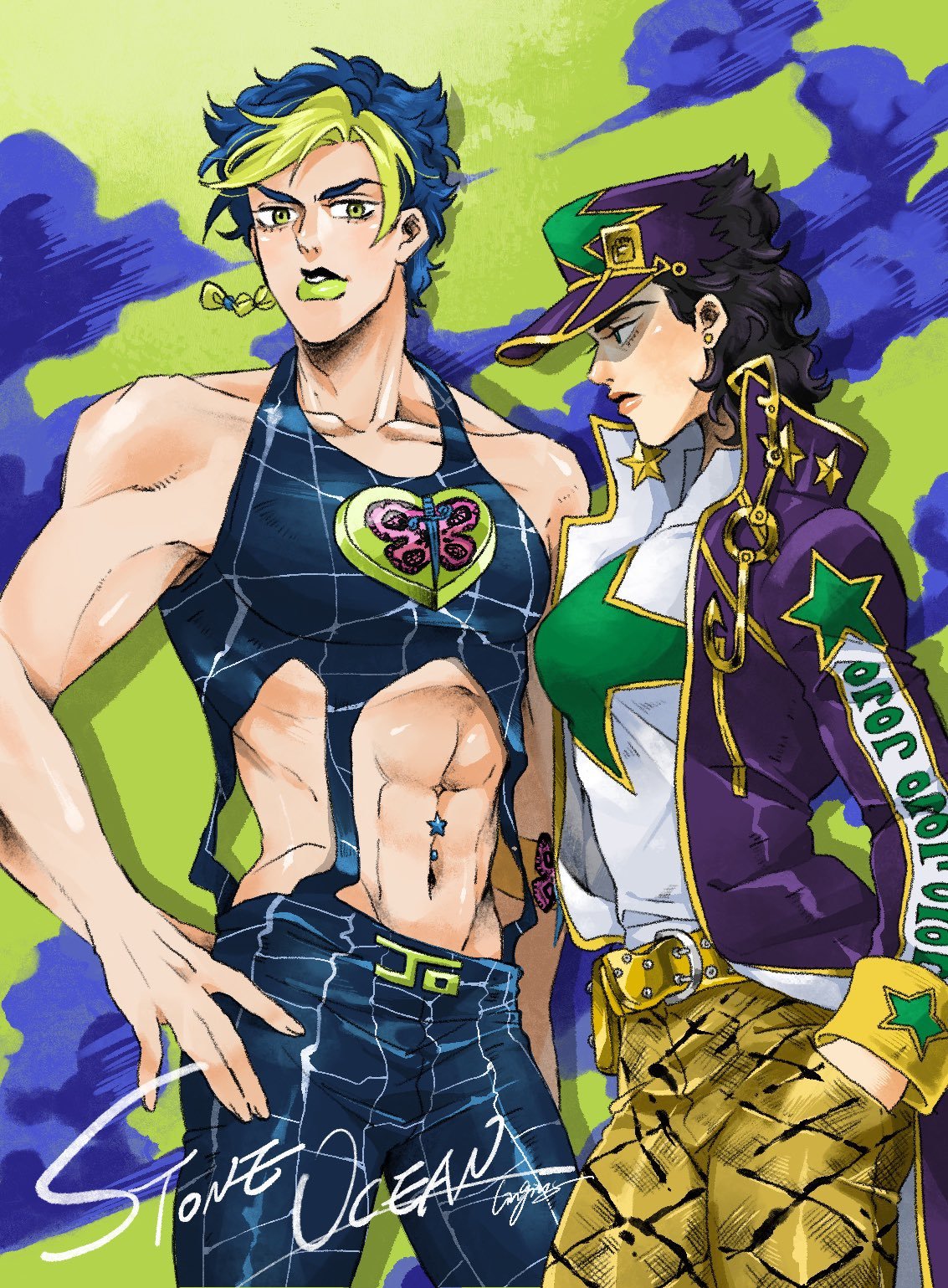 JoJo's: Stone Ocean Masterfully Balanced Jolyne & Jotaro's Roles