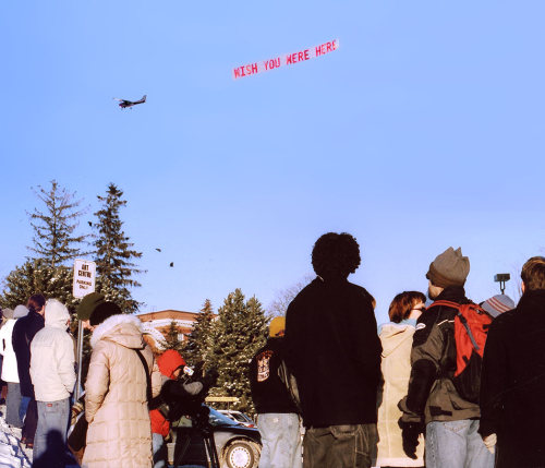 brattybottomnewt:artistsbooksandmultiples:[Laurel Woodcock]Wish You Were HereToronto, Canada: Nothin
