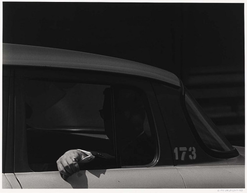 shihlun: Cab 173, New York 1963, by Roy DeCarava