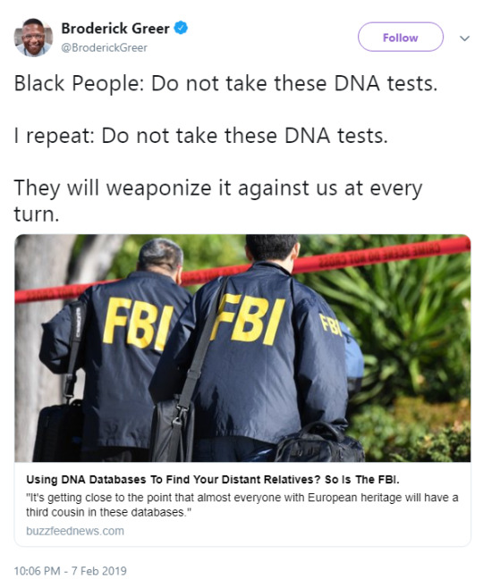 More Than Half Of Americans Can Now Be Linked In DNA Databases Accessed By The FBI