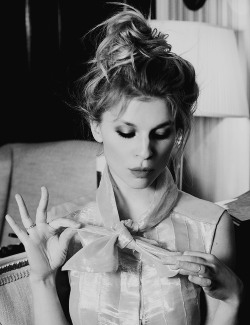 imogenpotts: Clémence Poésy photographed by Olivia Frolich for Vs. 