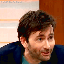 whovianfloozy:  The deliciously tousled David Tennant on Good Morning Britain  