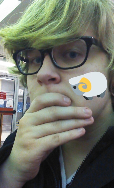 kaibamokuba:my other new glasses also i really need to cut my bangs