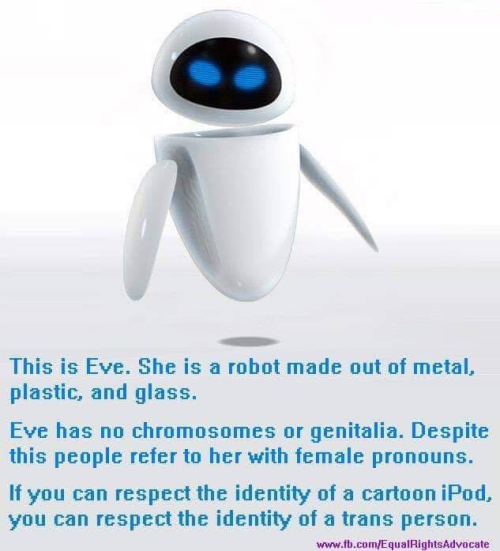 guygirlwhatever: An image I saw on facebook, this is important, please help spread this.Wall-E was a