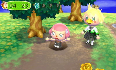 mayorsnuggles:  I played island games with norafox today. She watched me suffer the pitfall. :,[    