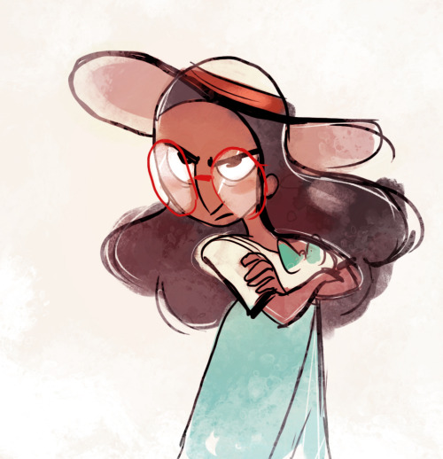 beachcityblues: I channeled all of my art grumpiness into this one extremely grumpy Connie. 