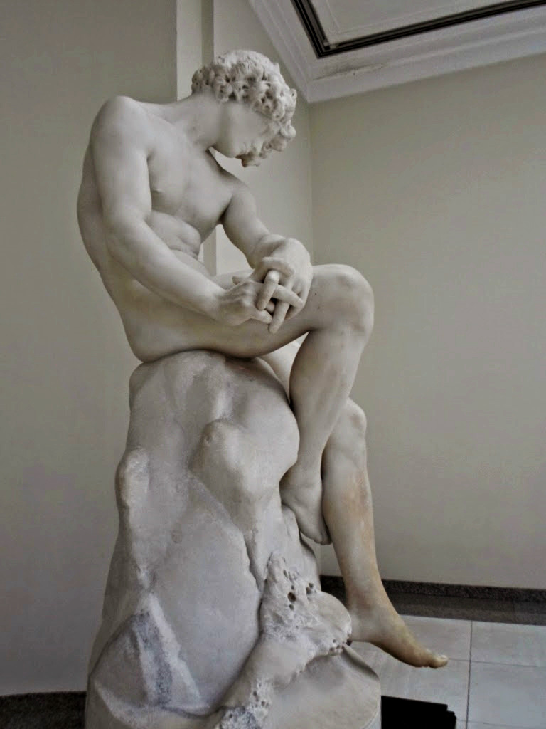 hadrian6:  The Exiled.  1872.Antonio Soares dos Reis. Portuguese 1847-1889. marble.http://hadrian6.tumblr.com