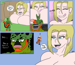 18 gets revenge on cell (probably not gonna draw cell again)https://ko-fi.com/A7434SVQhttps://www.patreon.com/user