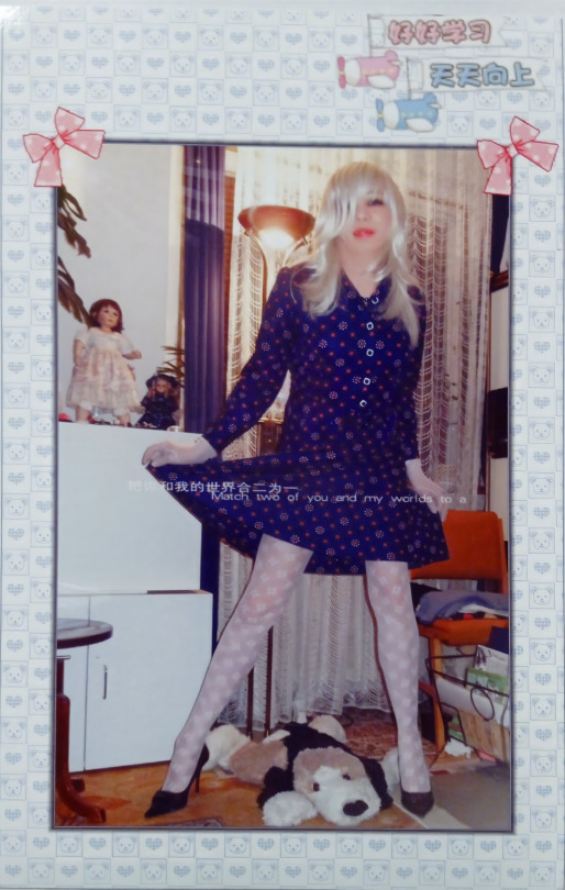 Good Morning! Love This Vintage Blue Dress?