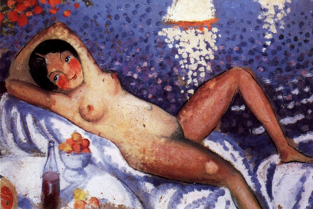 magrittee:  Salvador Dali’s gradual decomposition of The Female Bather (pieces