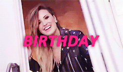 llinstead:  HAPPY 23RD BIRTHDAY, DEMI!