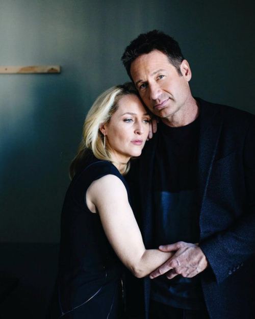 snappingonthelatex:David &amp; Gillian + hugging