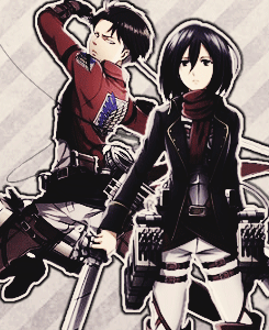 becauseoppositesattract:   Humanity’s Strongest Soldiers + Scouting Legion’s