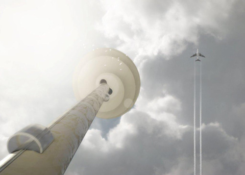 rcruzniemiec: The Pin Danish studio BIG has designed an observation tower shaped like a honey dipper