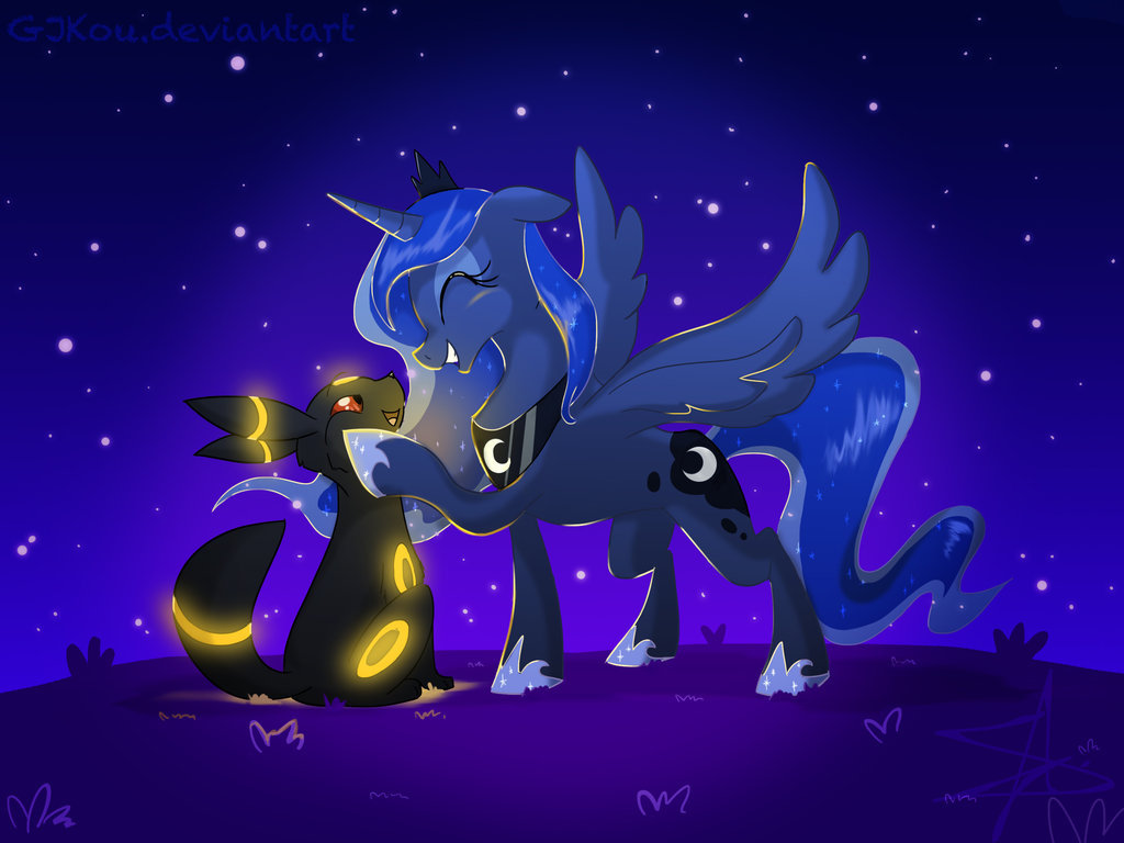 elrincondelpony:  Night Buds by GJKou    D’aww~! &lt;3