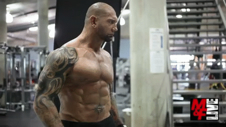 Batista muscle & fitness photoshoot Pt. 2