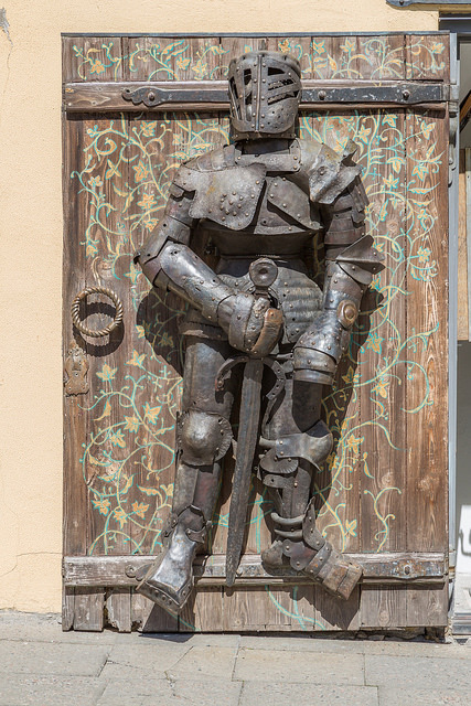 laudanumandabsinthe: chillypepperhothothot: Medieval Door by AudioClassic on Flickr.