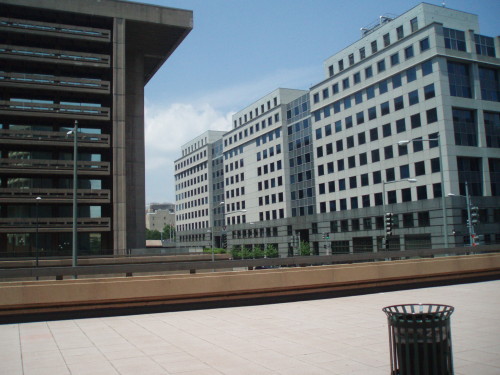 L’Enfant Plaza, Washington, DC. 2008.Among the numerous “nowhere places” created by architects in th