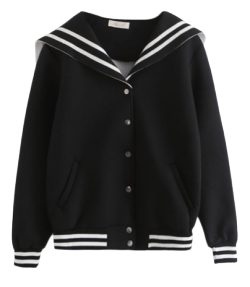 helloteaparty:  sailor bomber jacket // cloud 97  free shipping + use the code “Helloteaparty” at checkout for a 10% discount! 