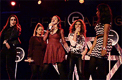 harmoniousfive-deactivated20150:  &ldquo;Out on the floor I can feel you staring