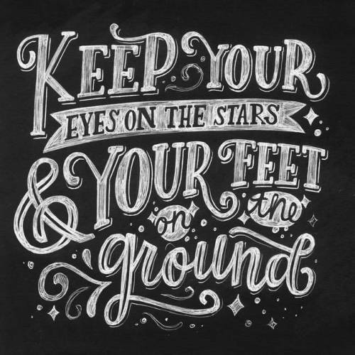 Keep your eyes on the stars and your feet on the ground. ✨ ~ I can’t believe that somewhere ou