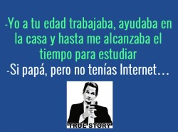 jaidefinichon:  Internet mata tú tiempo y te vuelve sedentario.