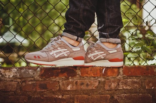 stfumikep:  Highs and Lows x Asics “Mortar” Gel Lyte III photo credit: Matt Parker 