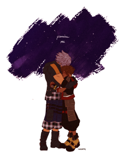 marisketch:  A little tribute to @sarakipin‘s beautiful Soriku comic, because it gave me so so many feelings.