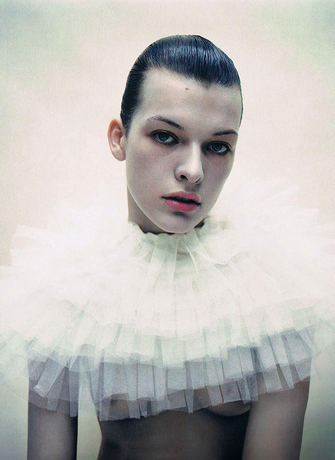 supermodelshrine:  Milla by Mario Sorrenti, 1996 
