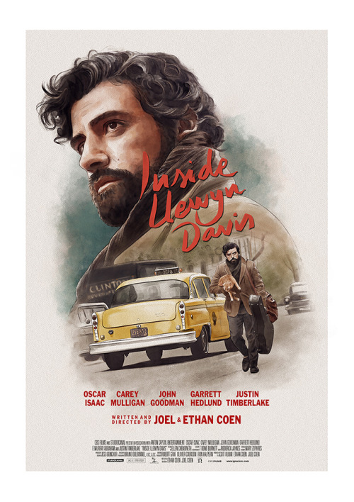 thepostermovement:Inside Llewyn Davis by Ignacio RC