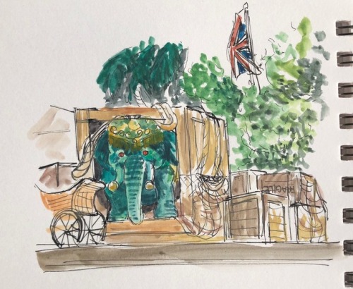 robooctopusart:Went to disneyland today! So here’s some paintings.