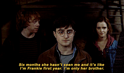 ronweasleygifs:HARRY POTTER AND THE DEATHLY HALLOWS PT. 2