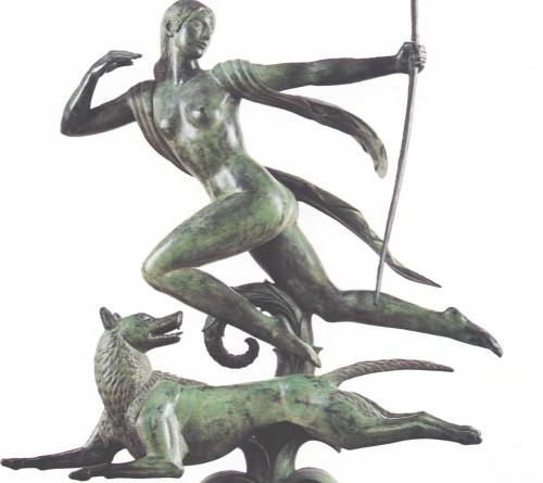 roninonabike: paul manship, diana