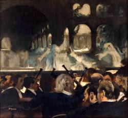 Ballet Scene - Edgar Degas 1876