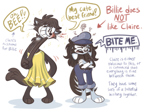 billie stuff!! she’s another member of sammie’s little clique of friends.