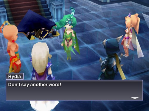 1) I love how Cecil still feels guilty over Rydia’s mother, to the point where he really doesn’t und