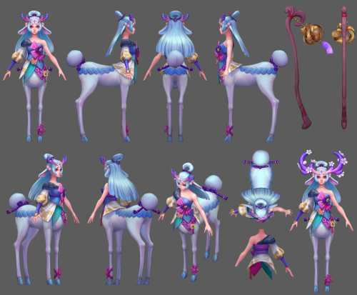 PBE update - Lillia, Spirit Blossom and chromasHigh res: Vayne | Lillia | SB Lillia | Thresh | Yasuo