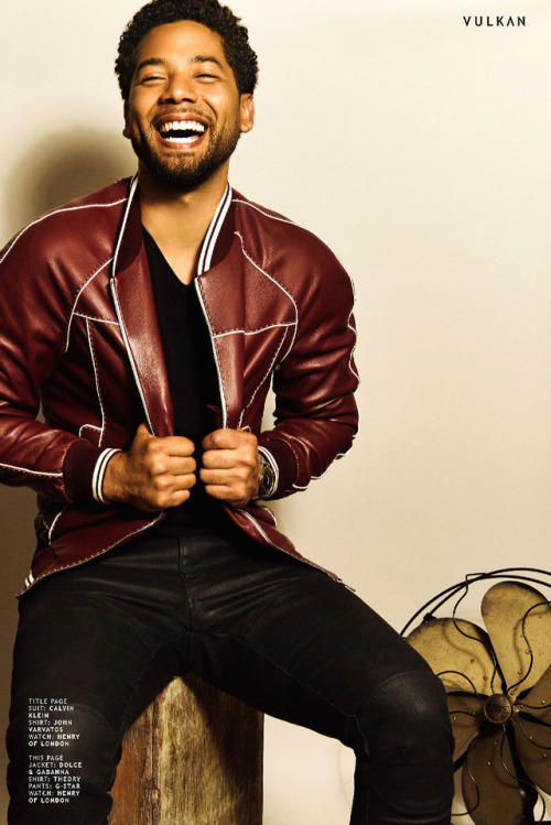 soph-okonedo:Jussie Smollett for VULKAN Magazine