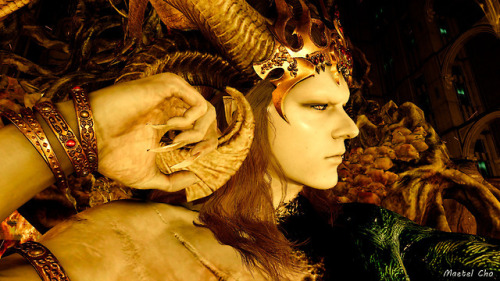 triometra: chocobro-hijinks: maty-yami: Ifrit - FFXV Windows Edition ifrit’s beauty spots are 