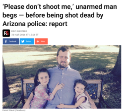 schmaniel:  blackboyfly:  dablackpeterpan:  xurbanmusicmagazine:  open-plan-infinity:  open-plan-infinity:  Are the #AllLivesMatter people going to talk about this? Thought not.  A police report indicates that an unarmed young father of two begged for