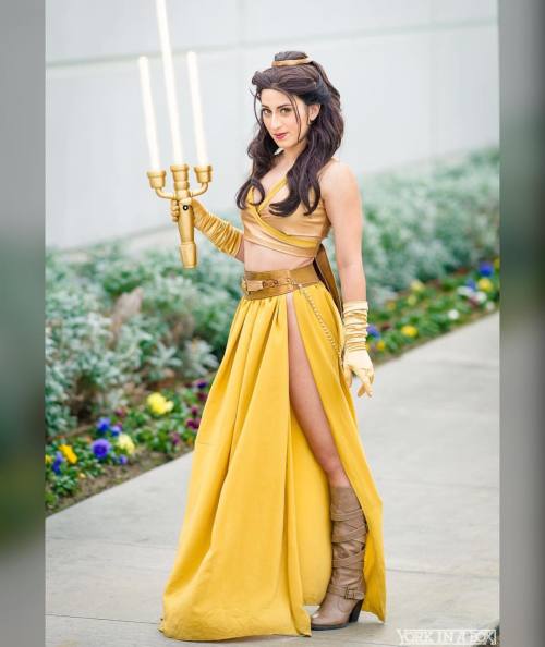 elizabethrage:  Just got a super cool article on my Jedi Belle cosplay from @yahoo! ❤️ Thanks guys! https://www.yahoo.com/tv/says-disney-princesses-arent-star-234500516.html?soc_src=social-sh&soc_trk=fb #starwars #disney #jedibelle #cosplay 